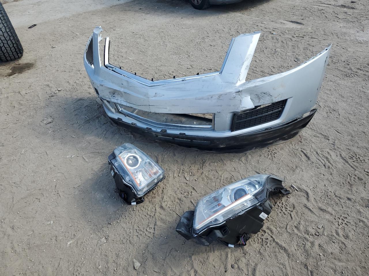 2013 Cadillac SRX VIN 3GYFNAE31DS552717 Copart auction photo, all over damage thumbnail 13