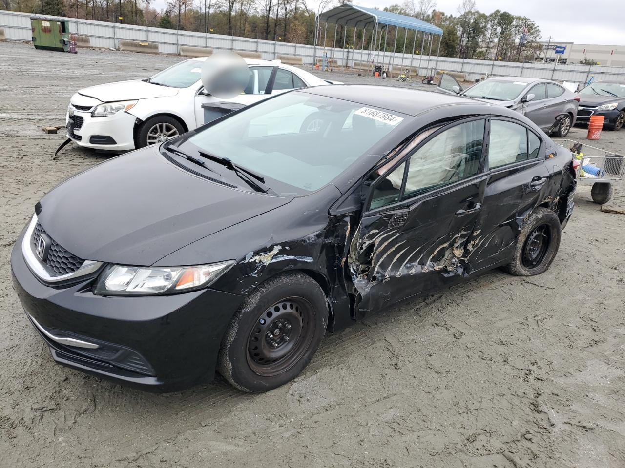 2014 Honda Civic VIN 2HGFB2F54EH521147