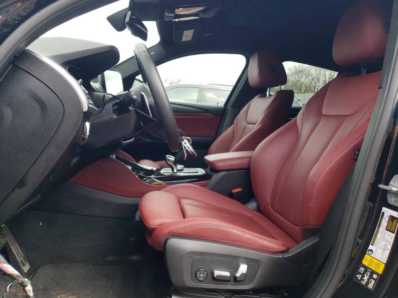 2022 BMW X4 VIN 5UX33DT08N9J98304 Copart auction photo, front end damage thumbnail 7