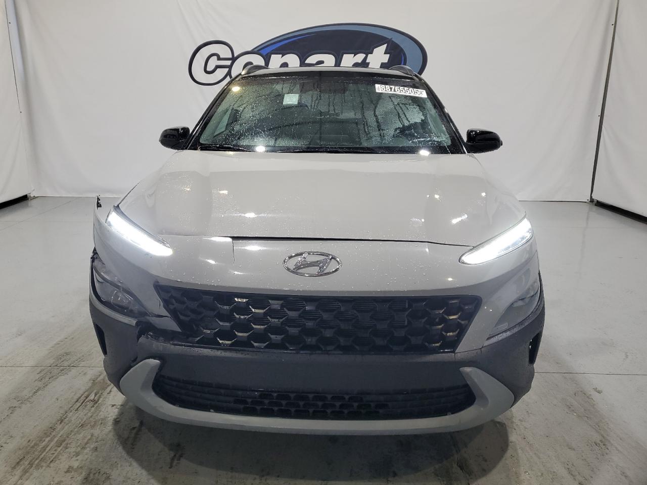 2023 Hyundai Kona VIN KM8K6CAB7PU993987 Copart auction photo, rear end / front end damage thumbnail 5
