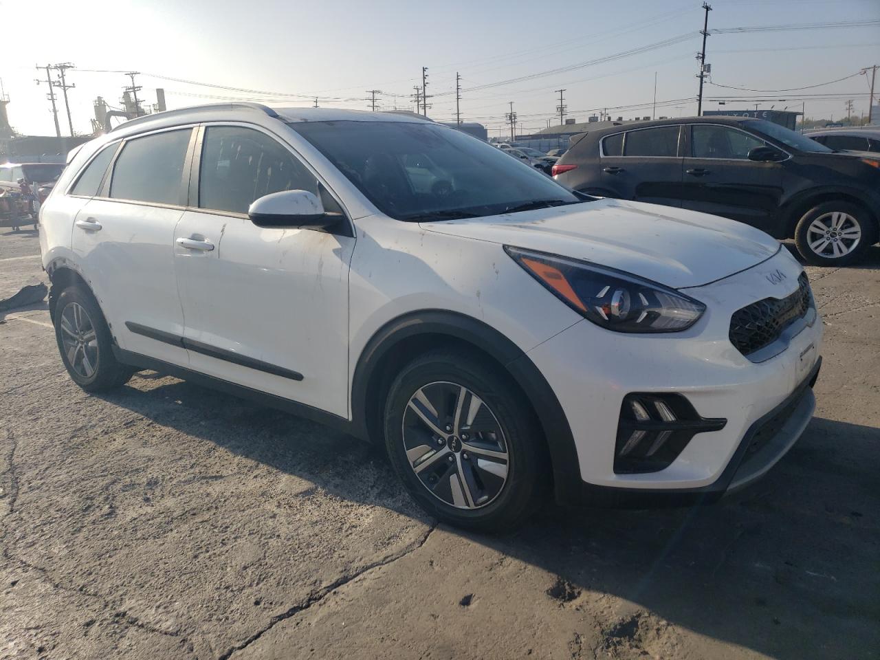 2022 KIA Niro VIN KNDCB3LC7N5516025 Copart auction photo, rear end damage thumbnail 4