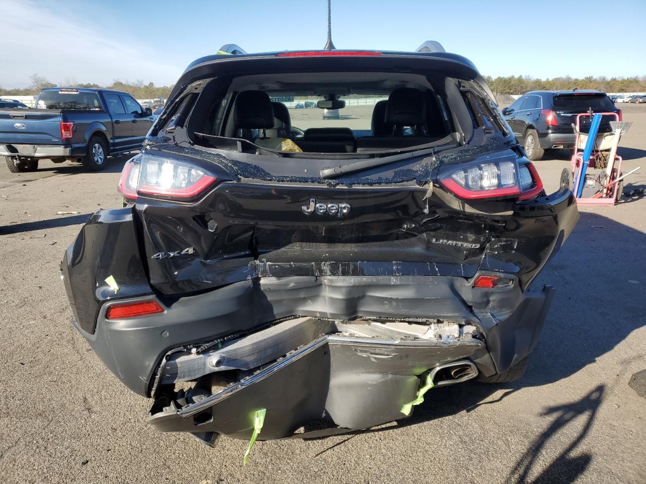 2019 Jeep Grand Cherokee VIN 1C4PJMDN6KD379526 Copart auction photo, rear end / front end damage thumbnail 6