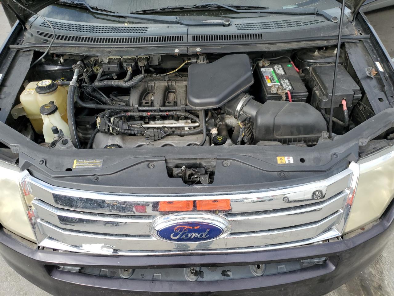 2007 Ford Edge VIN 2FMDK49C87BB59594 Copart auction photo, front end damage thumbnail 12