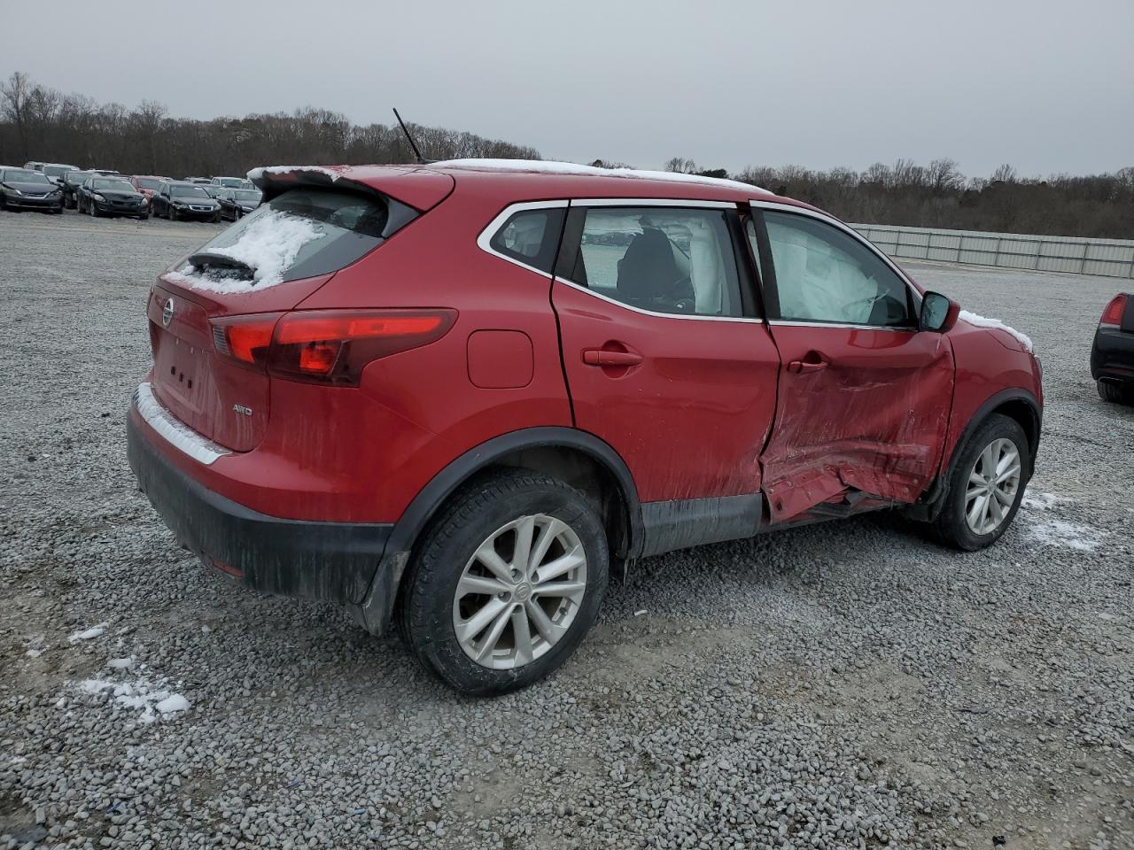 2018 Nissan Rogue VIN JN1BJ1CR5JW264760 Copart auction photo, side / minor dent/scratches damage thumbnail 3