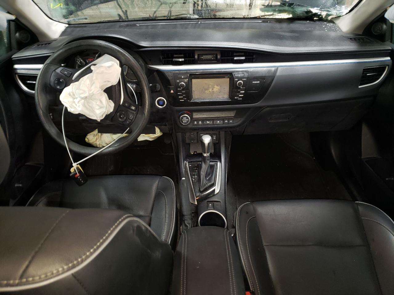 2016 Toyota Corolla VIN 2T1BURHE3GC530223 Copart auction photo, front end / side damage thumbnail 8