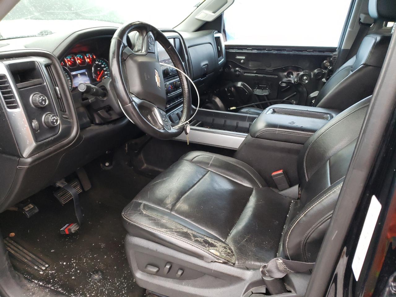 2014 Chevrolet Silverado VIN 3GCUKSEC1EG406690 Copart auction photo, side damage thumbnail 7