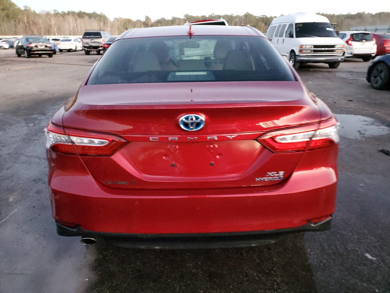 2018 Toyota Camry VIN 4T1B21HK4JU508752 Copart auction photo, side damage thumbnail 6