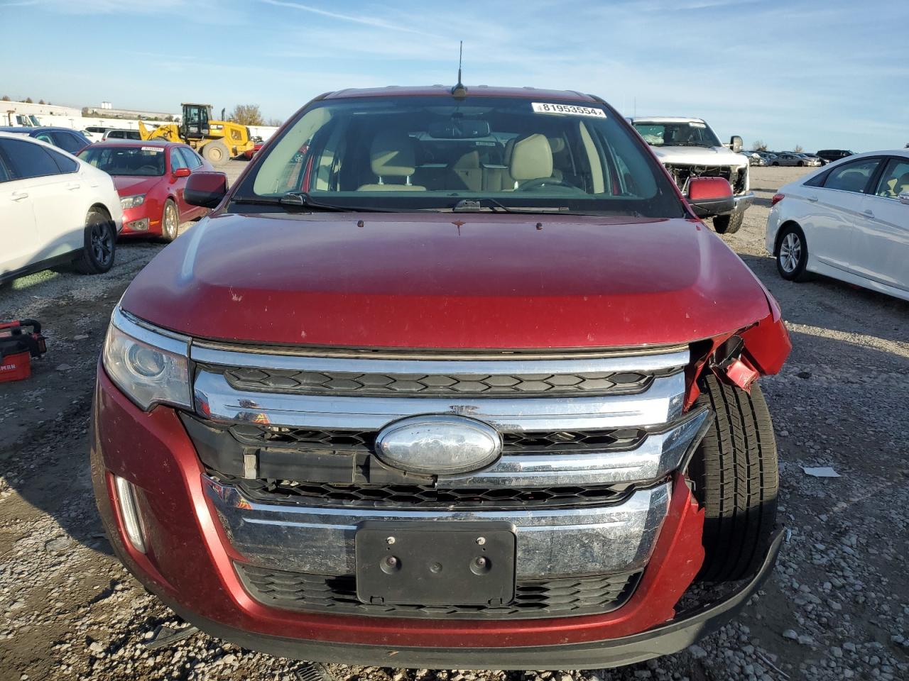 2013 Ford Edge VIN 2FMDK3KC1DBC74232 Copart auction photo, front end / minor dent/scratches damage thumbnail 5