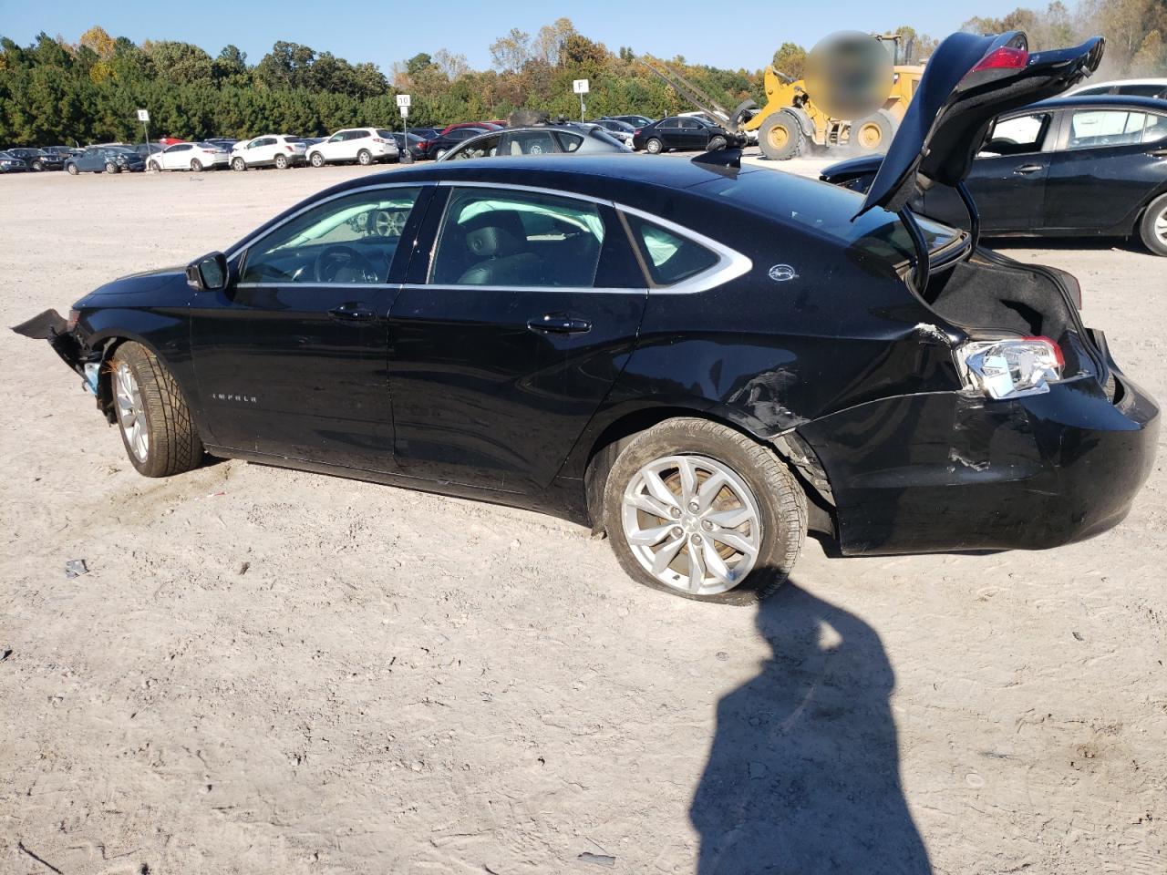 2018 Chevrolet Impala VIN 2G1105S35J9111605 Copart auction photo, front end / rear end damage thumbnail 2