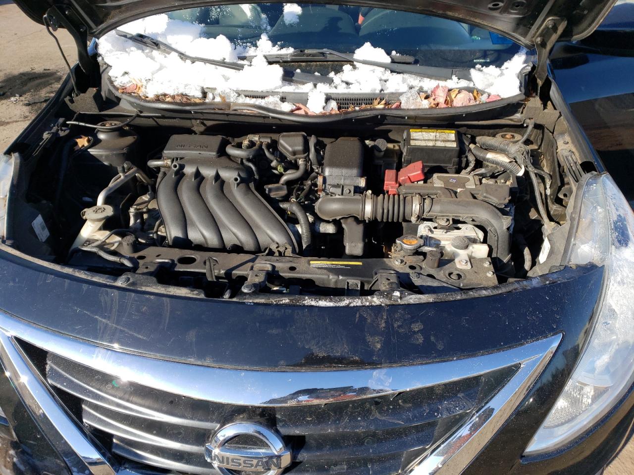 2017 Nissan Versa VIN 3N1CN7AP9HL842842 Copart auction photo, side / rear end damage thumbnail 12