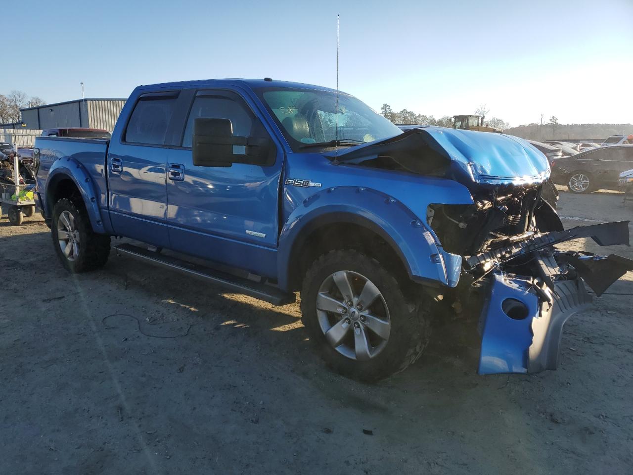 2012 Ford F-150 VIN 1FTFW1ET3CFB06090 Copart auction photo, front end damage thumbnail 4