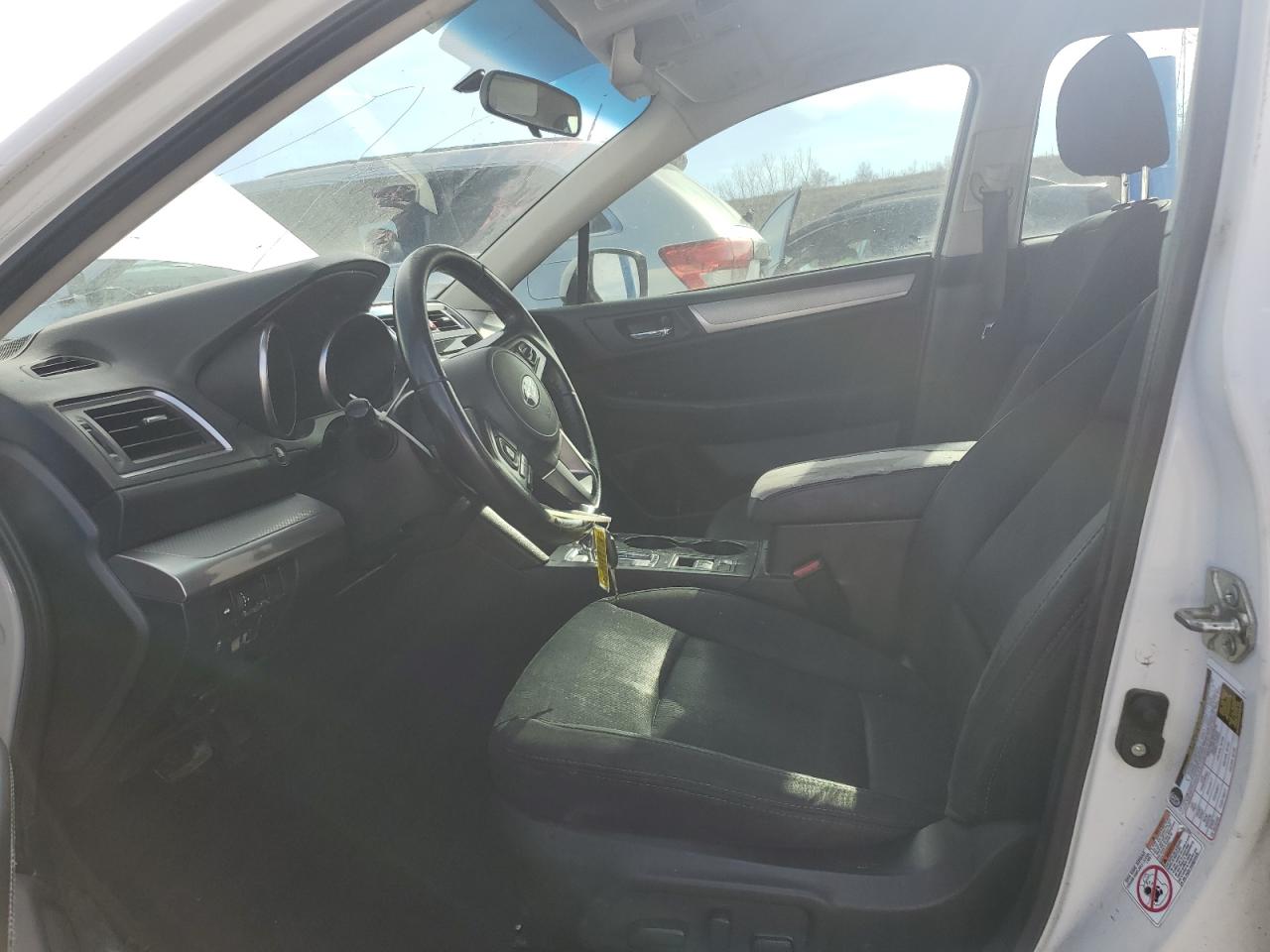 2017 Subaru Legacy VIN 4S3BNAC60H3051587 Copart auction photo, front end / side damage thumbnail 7