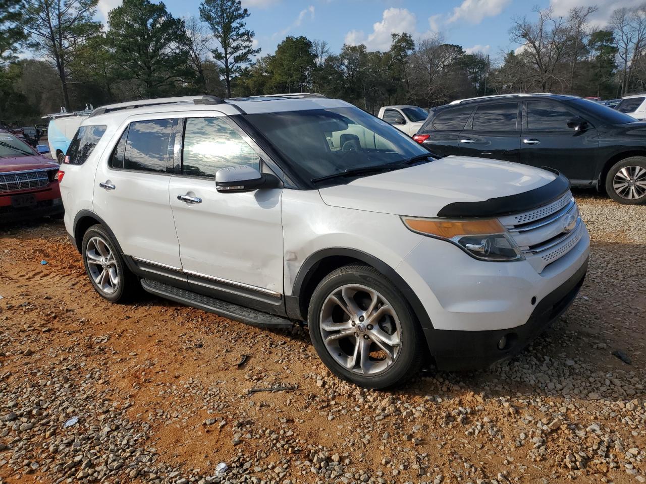 2011 Ford Explorer VIN 1FMHK8F89BGA38566 Copart auction photo, side damage thumbnail 4