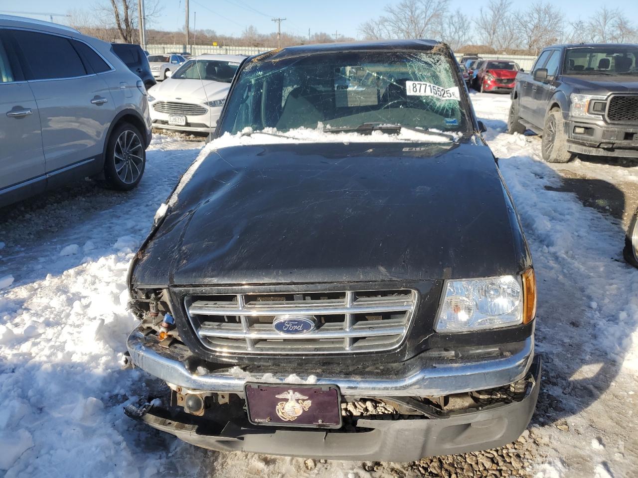 2003 Ford Ranger VIN 1FTYR10D53PA45898 Copart auction photo, all over damage thumbnail 5