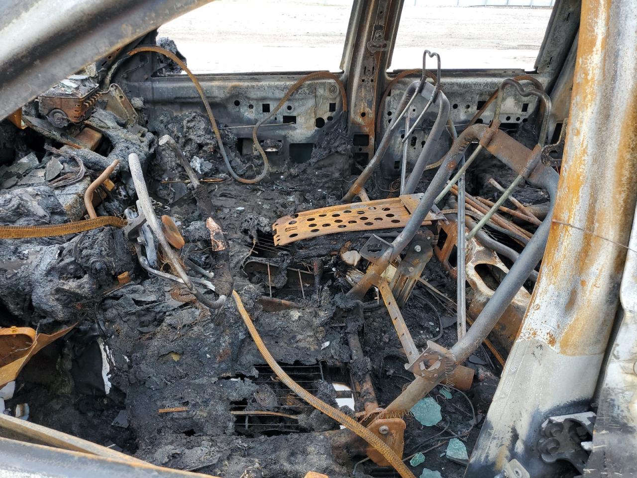 2006 Dodge Dakota VIN 1D7HE48N46S644650 Copart auction photo, burn damage thumbnail 7