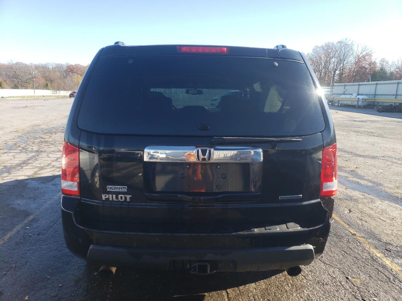 2011 Honda Pilot VIN 5FNYF3H99BB051152 Copart auction photo, rear end damage thumbnail 6
