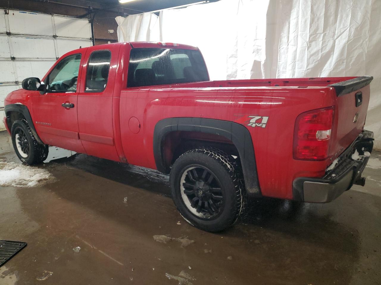 2007 Chevrolet Silverado VIN 1GCEK19J37Z628934 Copart auction photo, front end / side damage thumbnail 2