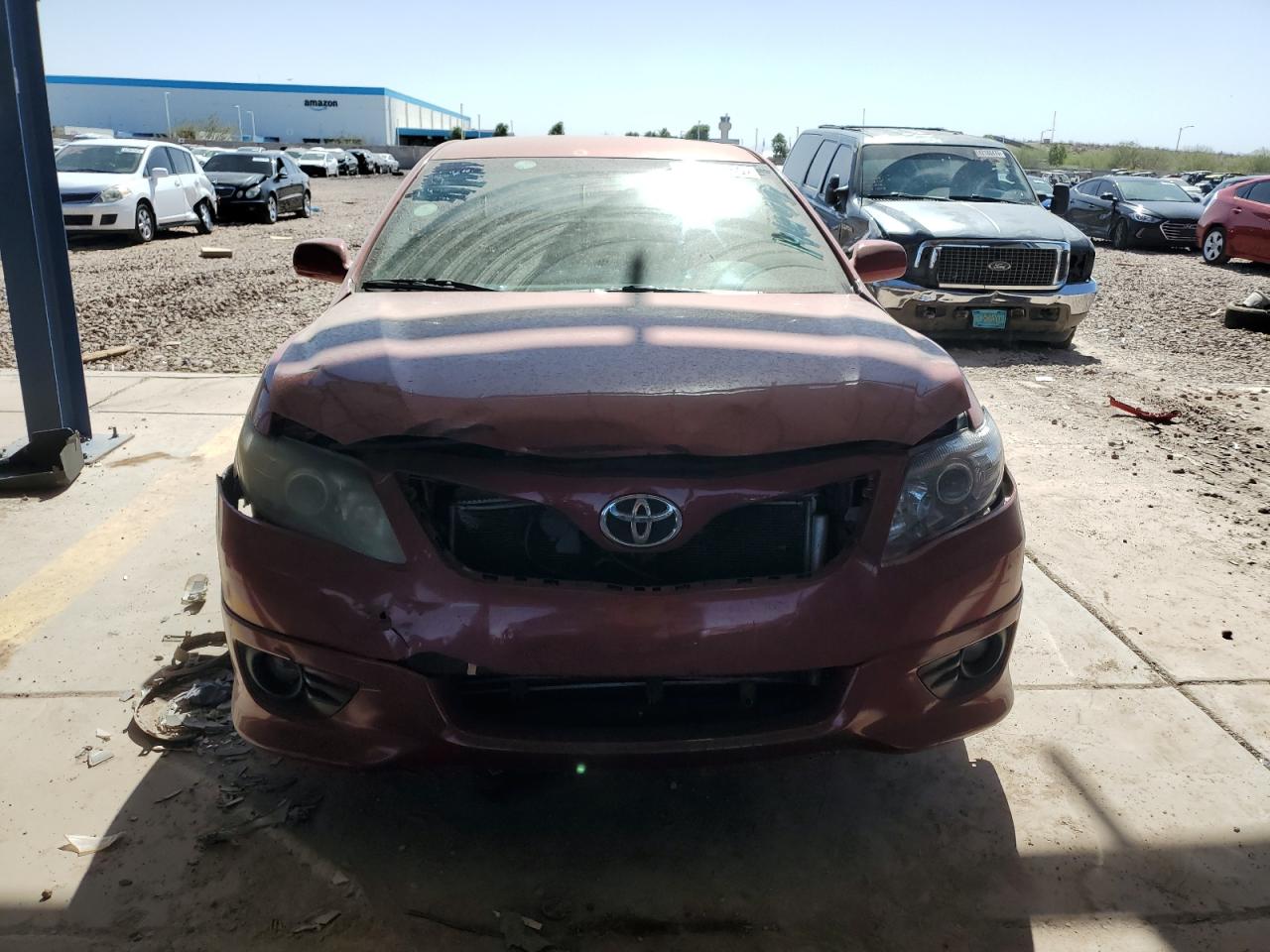 2011 Toyota Camry VIN 4T1BF3EK0BU163807 Copart auction photo, rear end / front end damage thumbnail 5