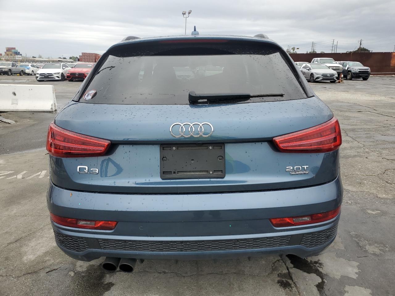 2018 Audi Q3 VIN WA1JCCFS6JR005622 Copart auction photo, front end damage thumbnail 6