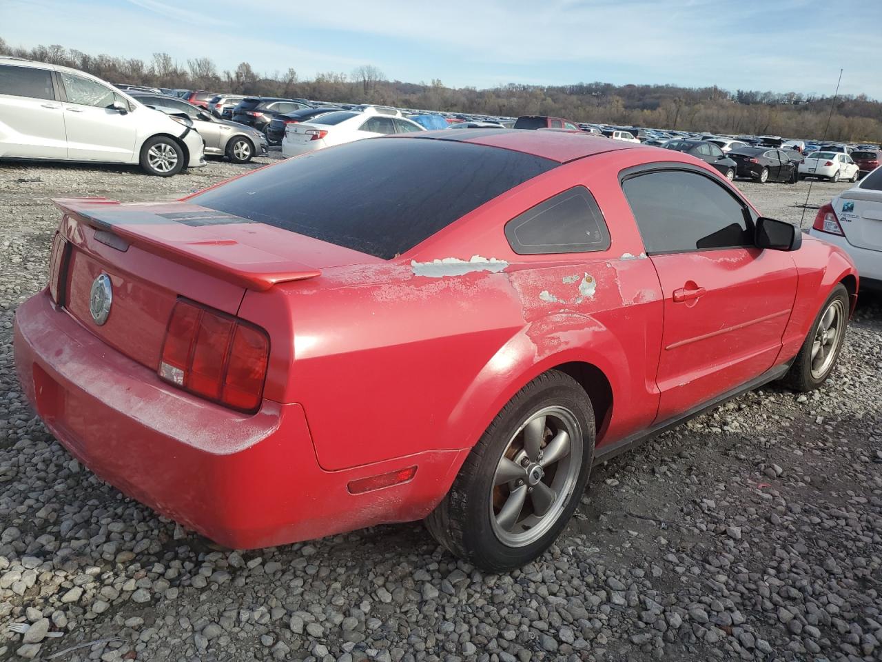 2008 Ford Mustang VIN 1ZVHT80N885209373 Copart auction photo, rear end damage thumbnail 3