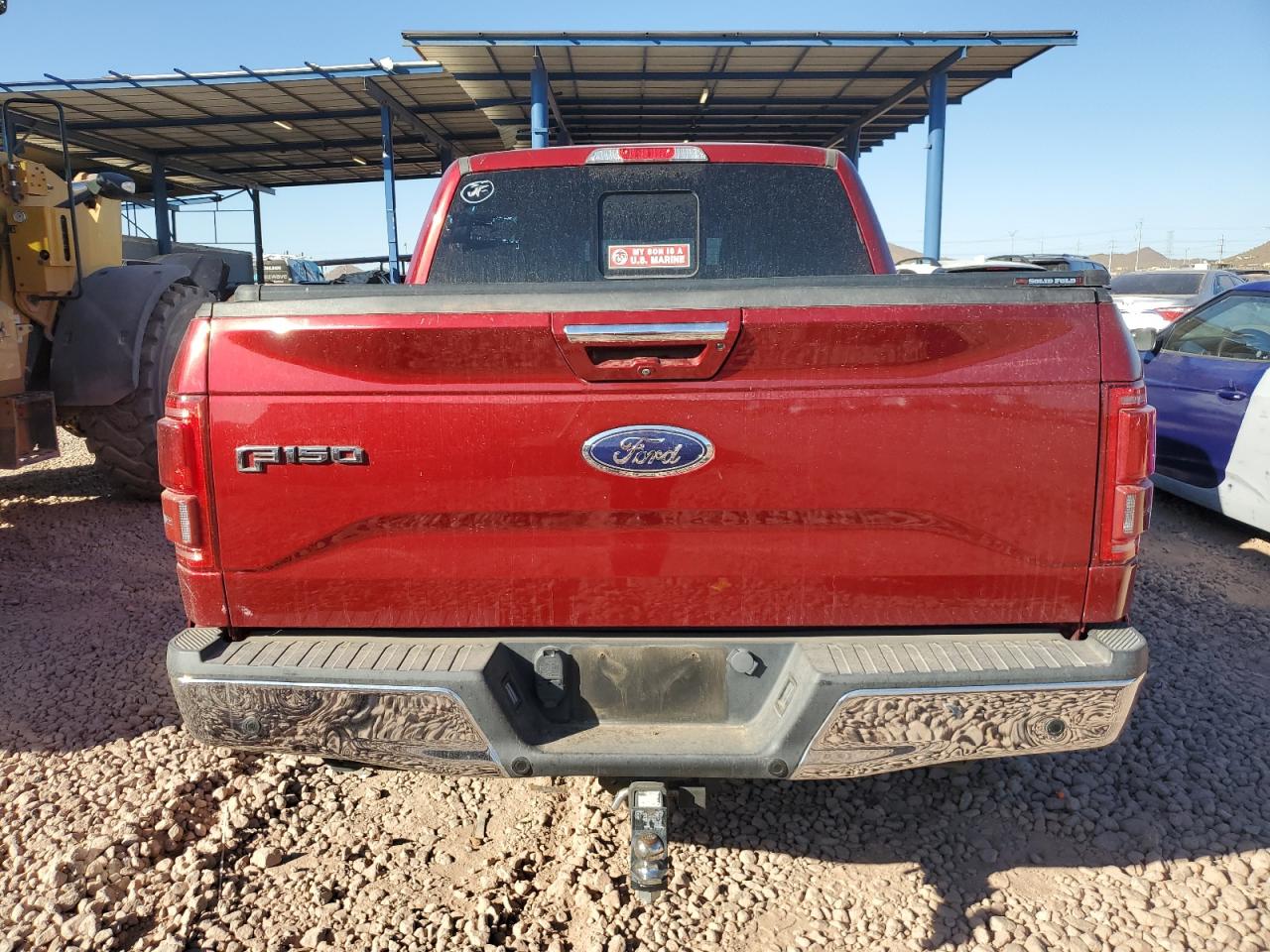 2015 Ford F-150 VIN 1FTEW1EG2FKD43521 Copart auction photo, front end damage thumbnail 6