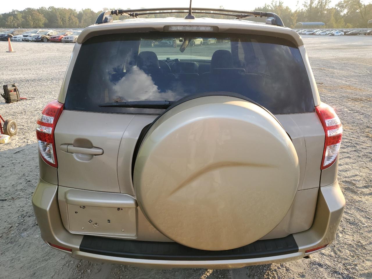 2010 Toyota RAV 4 VIN JTMKF4DV6A5018012 Copart auction photo, front end / side damage thumbnail 6