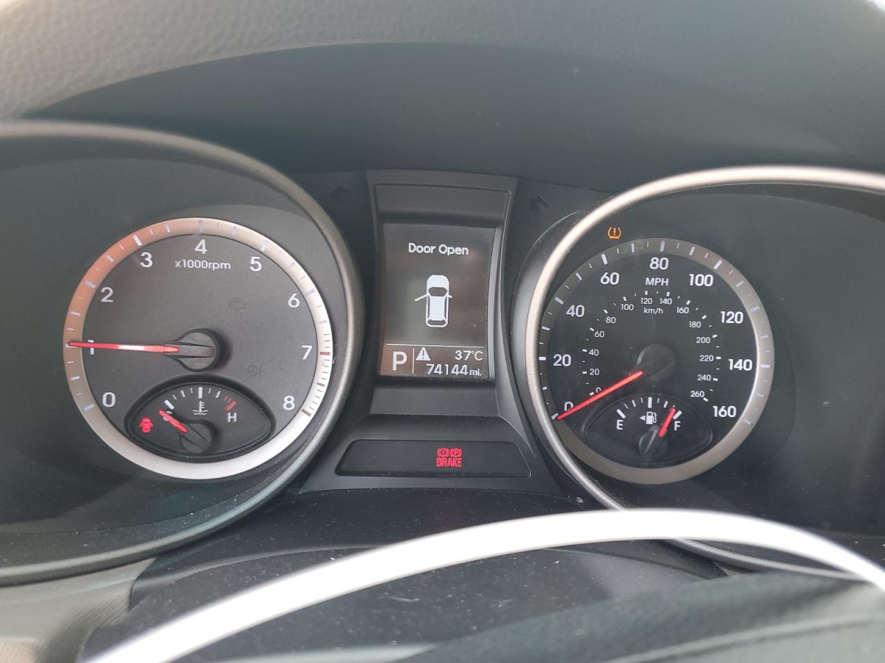 2014 Hyundai Santa Fe VIN 5XYZT3LB1EG209911 Copart auction photo, front end damage thumbnail 9