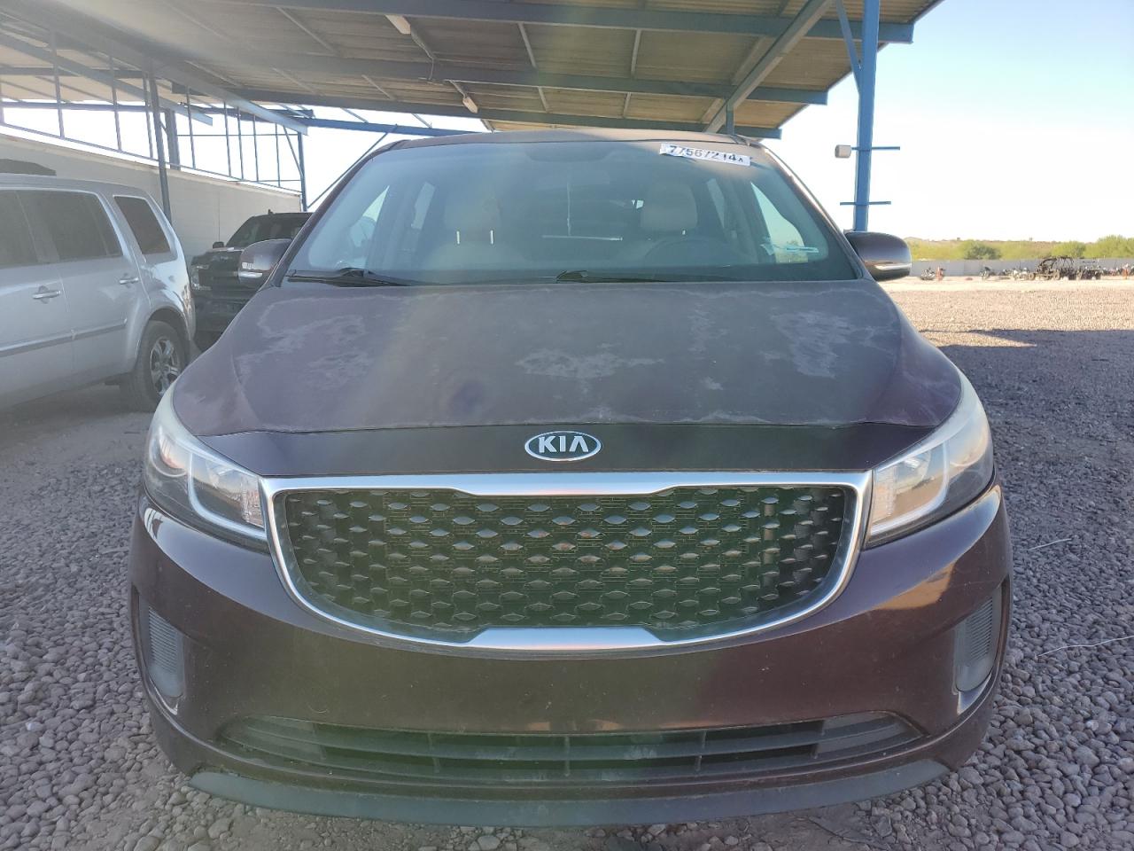 2016 KIA Sedona VIN KNDMB5C1XG6113989 Copart auction photo, mechanical / front end damage thumbnail 5