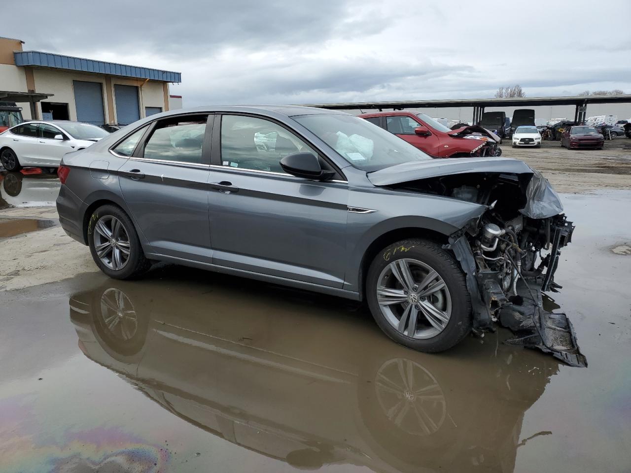 2021 Volkswagen Jetta VIN 3VWC57BU5MM008828 Copart auction photo, front end damage thumbnail 4