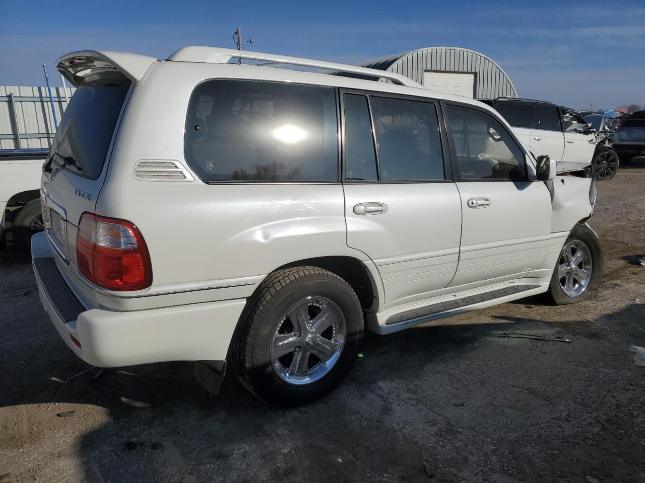 2003 Lexus LX VIN JTJHT00W533525098 Copart auction photo, front end damage thumbnail 3