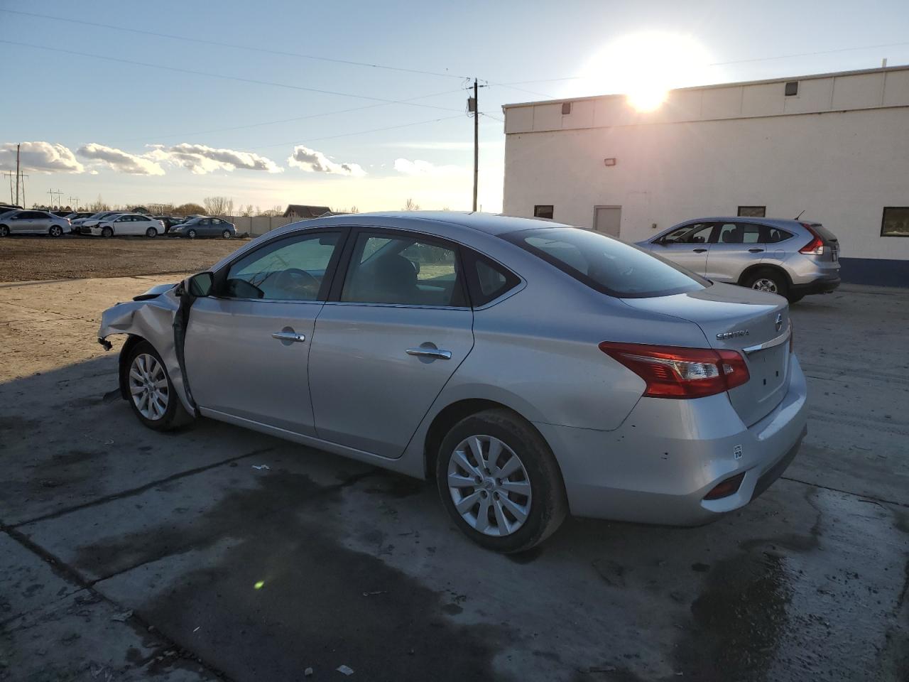 2018 Nissan Sentra VIN 3N1AB7AP1JY324698 Copart auction photo, front end damage thumbnail 2