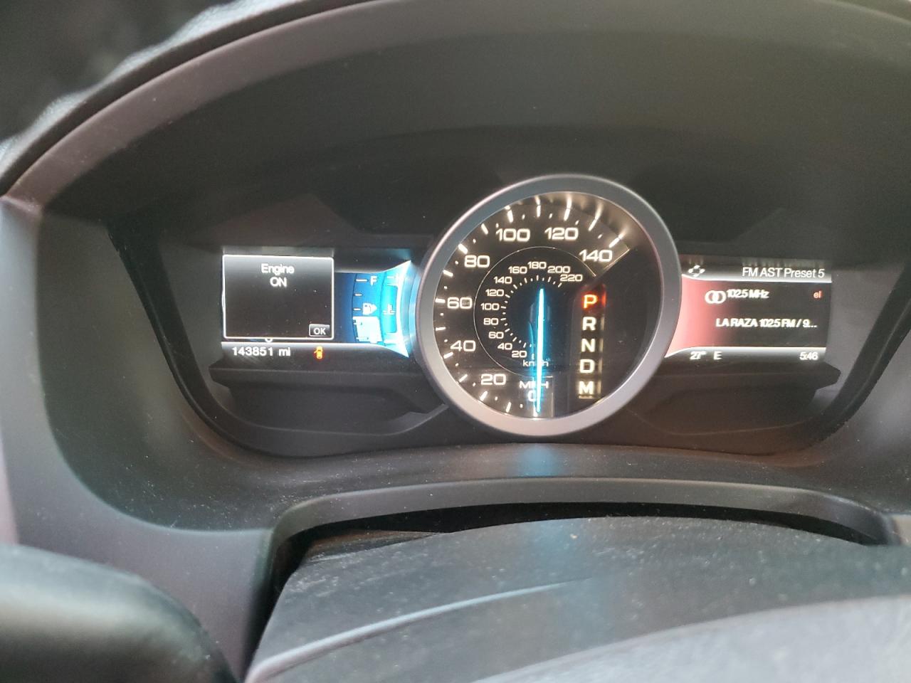 2015 Ford Explorer VIN 1FM5K8F82FGB69136 Copart auction photo, front end / side damage thumbnail 9