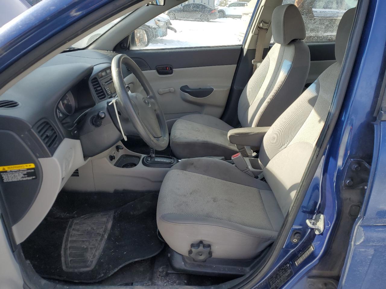 2010 Hyundai Accent VIN KMHCN4AC2AU417592 Copart auction photo, rear end / front end damage thumbnail 7
