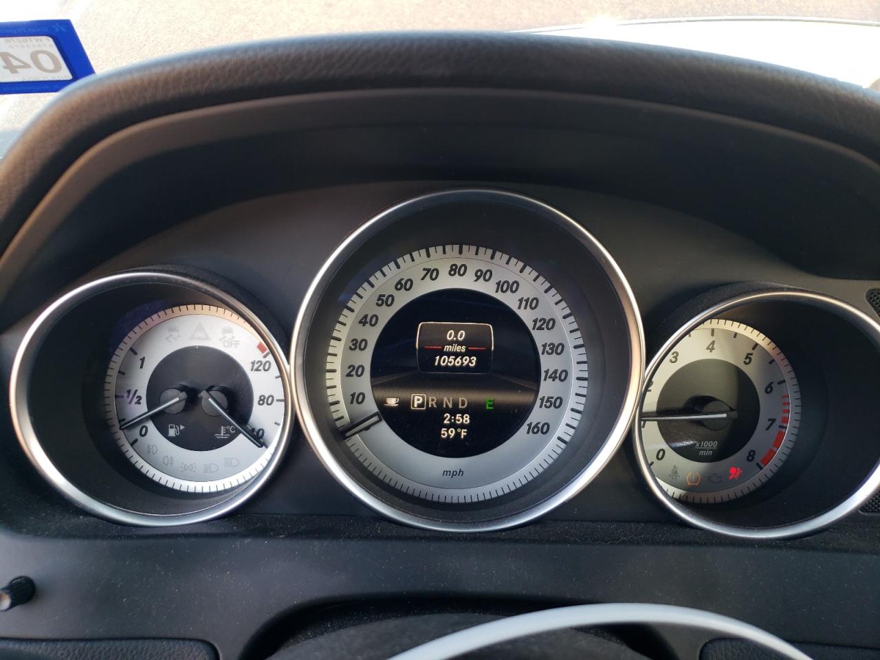 2013 Mercedes-Benz C-klasse VIN WDDGF8AB7DR250791 Copart auction photo, all over damage thumbnail 9