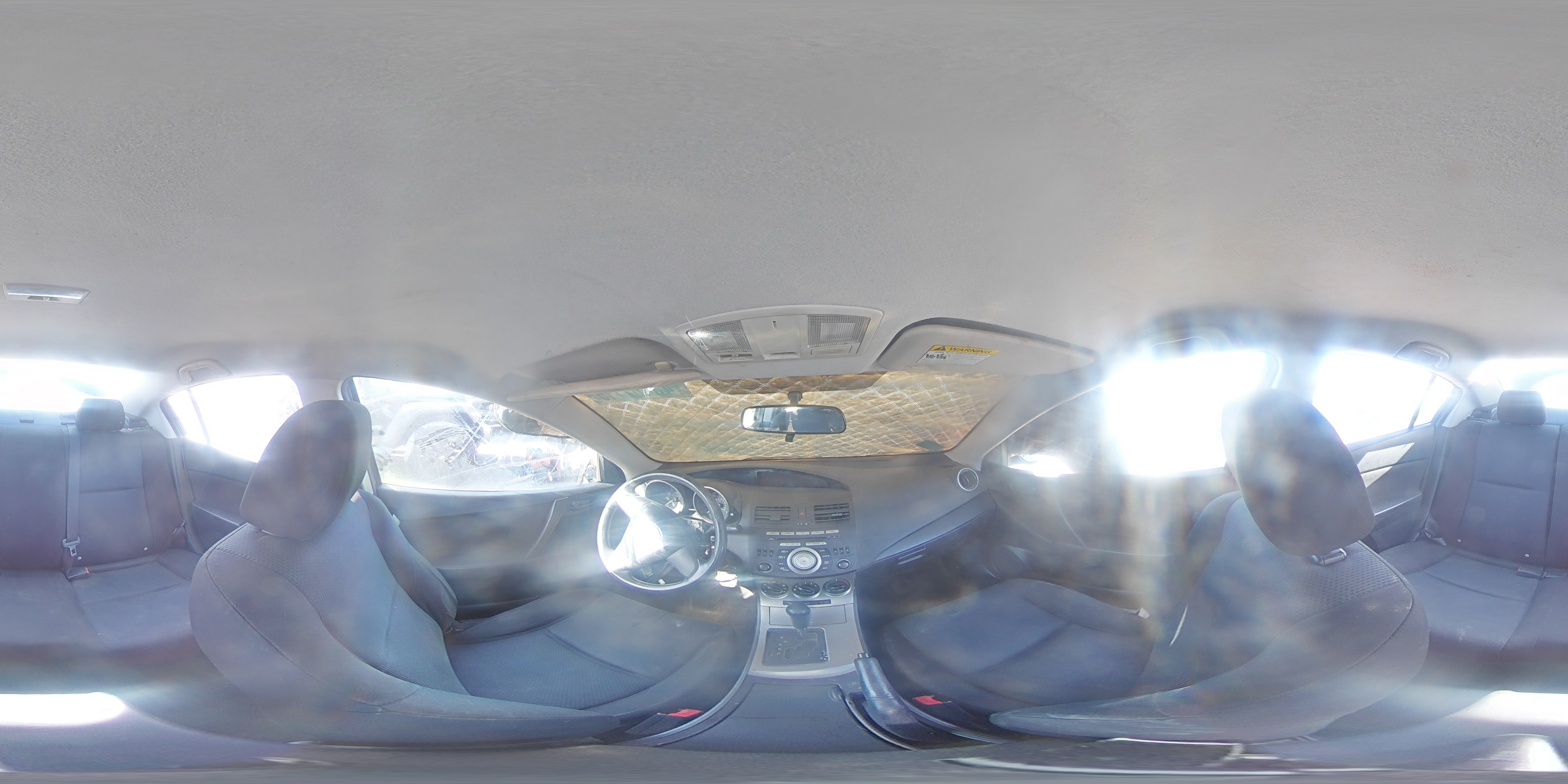 2010 Mazda 3 VIN JM1BL1SGXA1320972 Copart auction photo, front end / side damage thumbnail 12