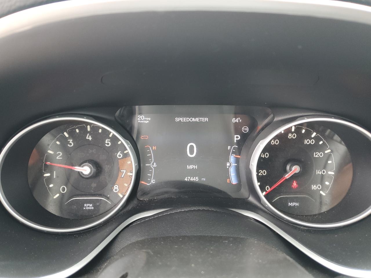 2018 Jeep Compass VIN 3C4NJCBB7JT466693 Copart auction photo, front end damage thumbnail 9