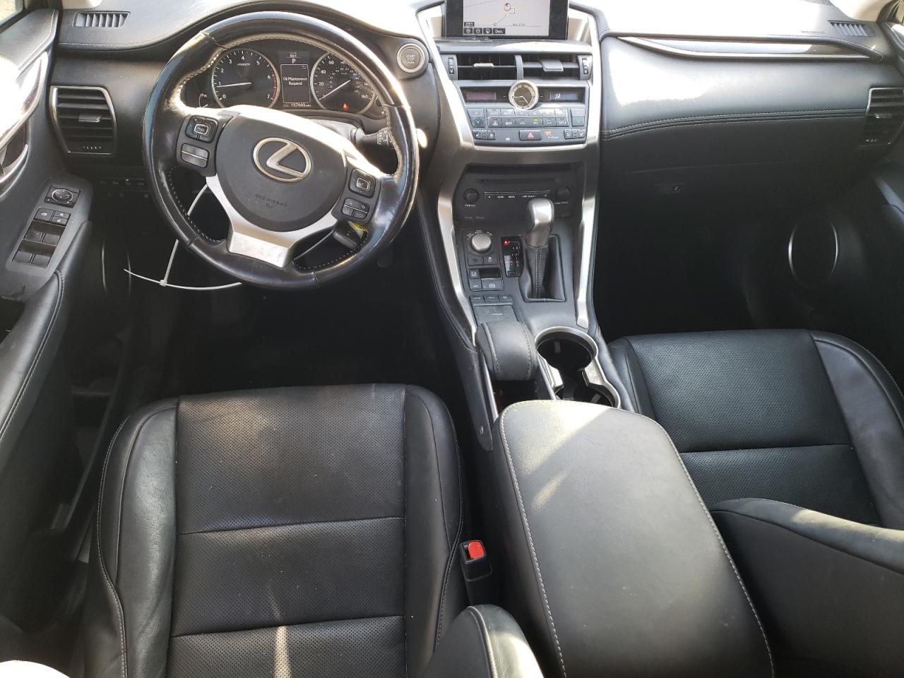 2015 Lexus NX VIN JTJBARBZ4F2040128 Copart auction photo, front end / side damage thumbnail 8