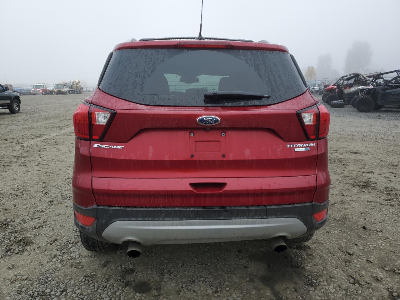 2019 Ford Escape VIN 1FMCU9J95KUB63429 Copart auction photo, side damage thumbnail 6