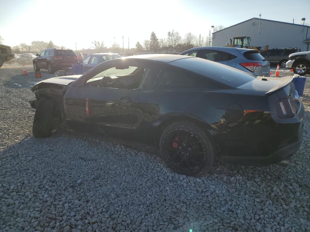 2012 Ford Mustang VIN 1ZVBP8AM7C5269153 Copart auction photo, front end damage thumbnail 2
