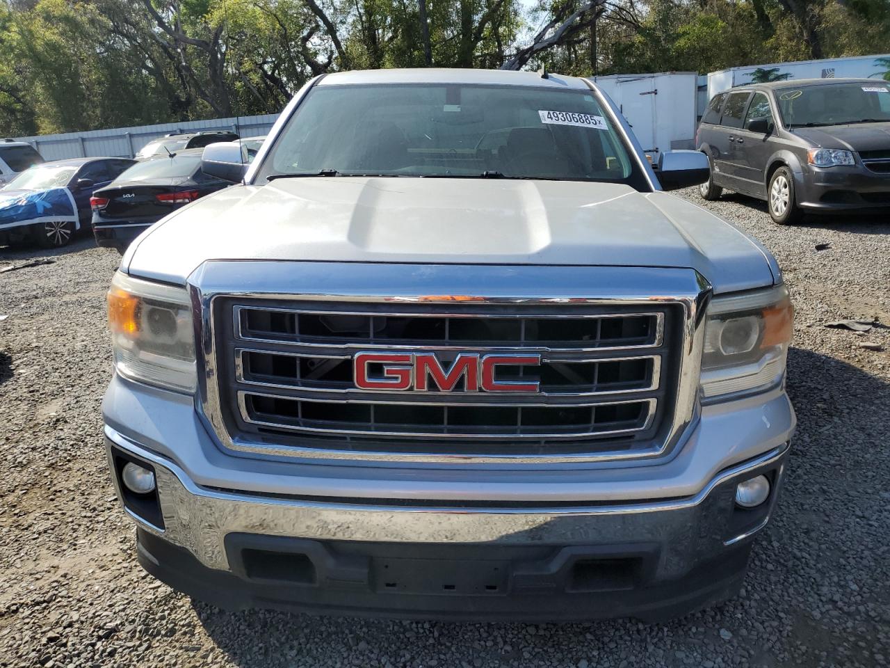 2014 GMC Sierra VIN 3GTP1UEC5EG544888 Copart auction photo, rear end damage thumbnail 5