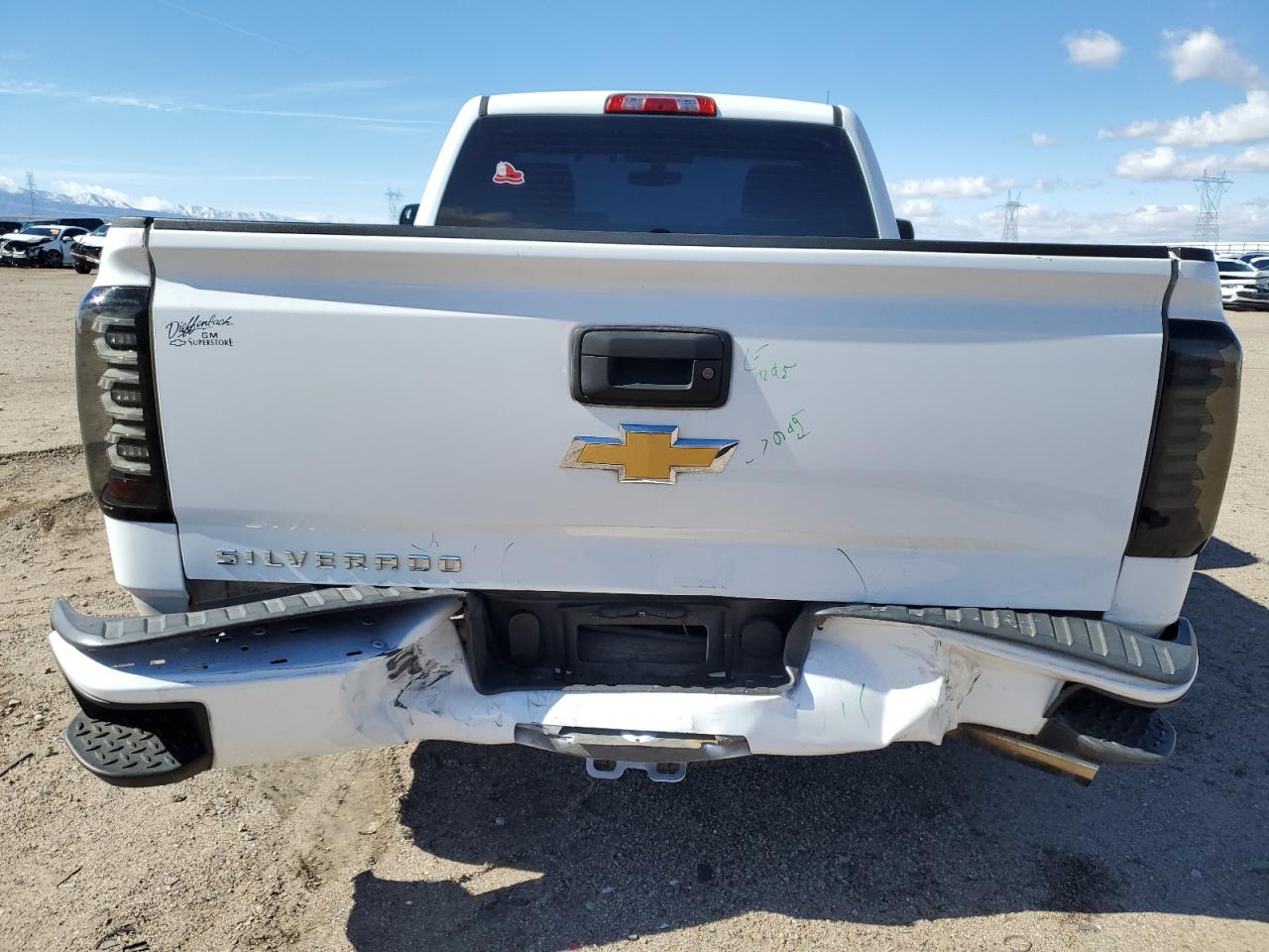 2015 Chevrolet Silverado VIN 1GCNCPEC1FZ292576 Copart auction photo, rear end damage thumbnail 6