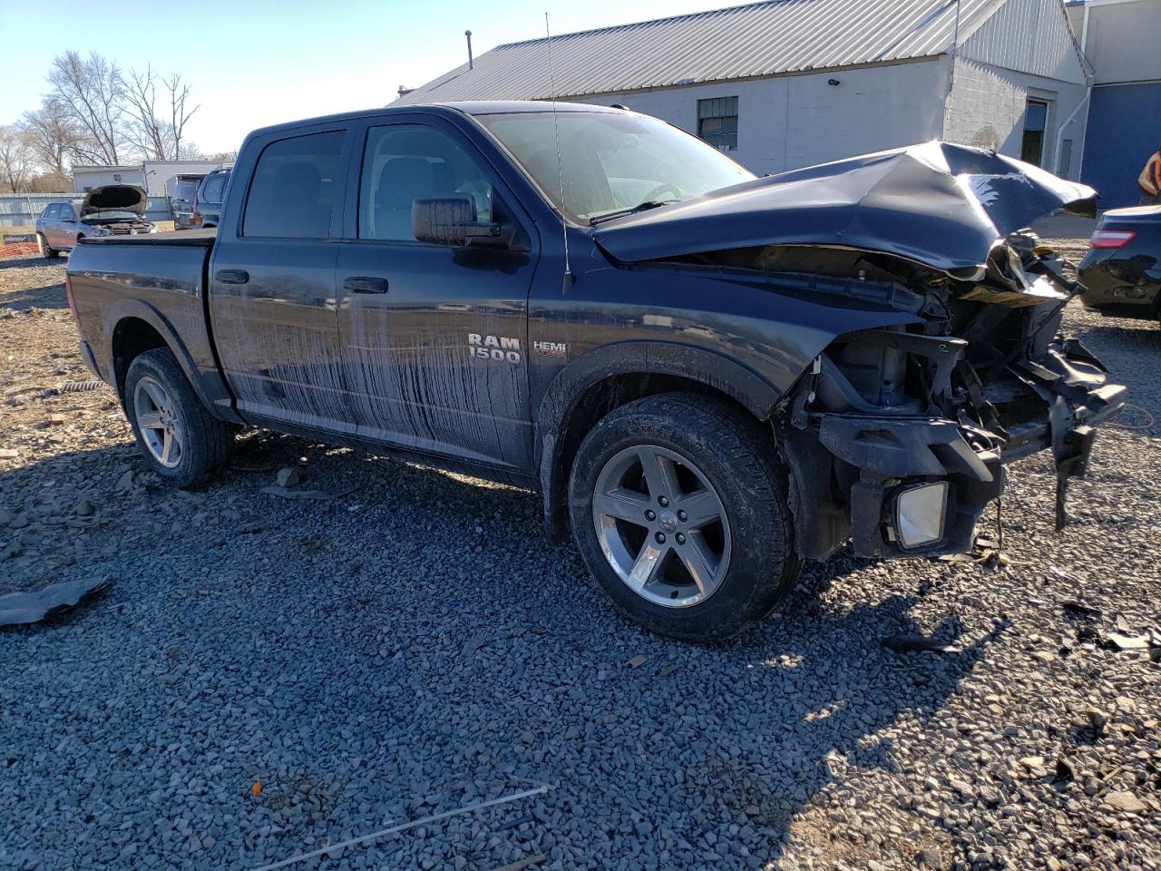 2016 RAM 1500 VIN 3C6RR7KT7GG271714 Copart auction photo, front end damage thumbnail 4
