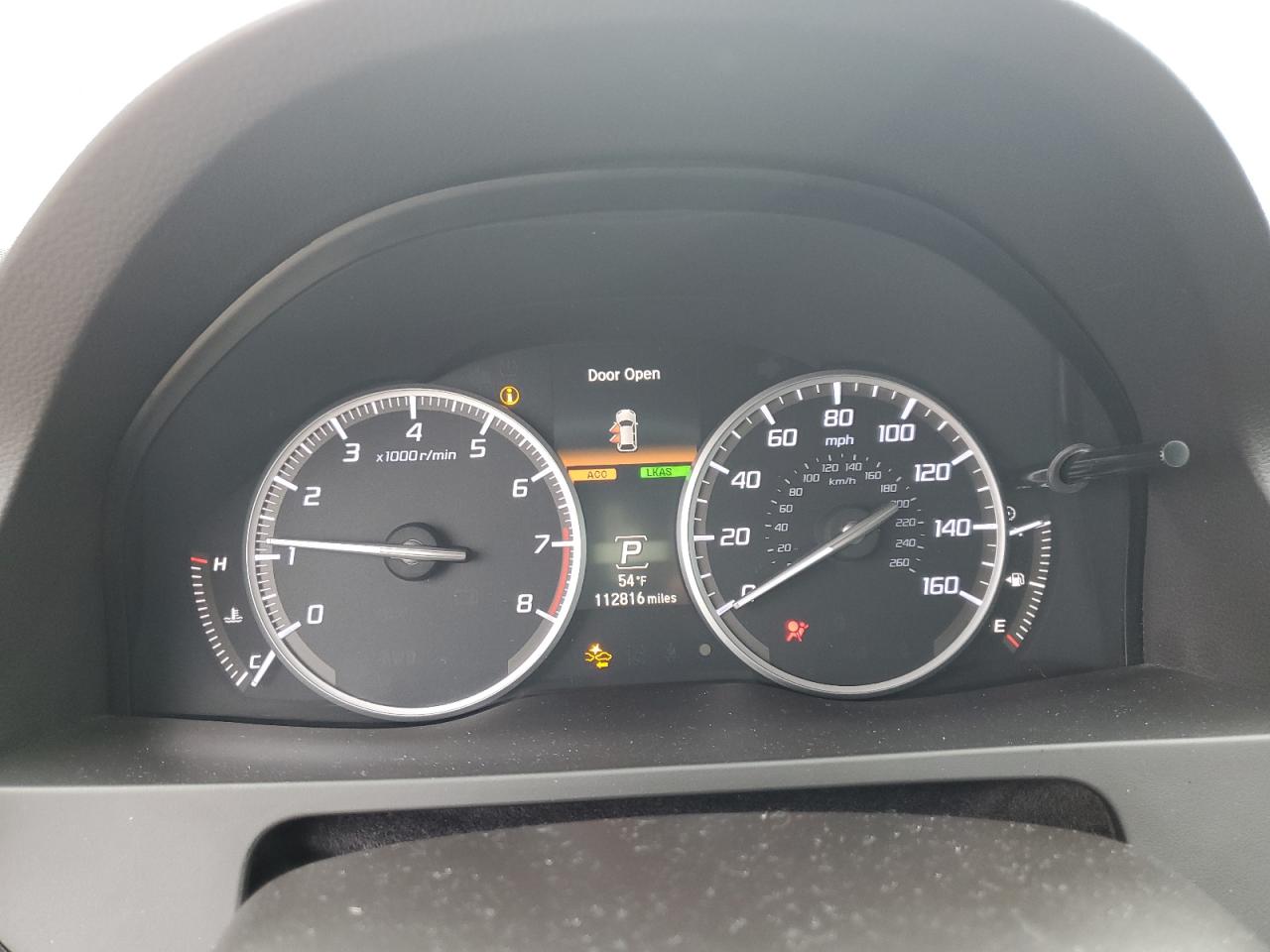 2018 Acura RDX VIN 5J8TB4H7XJL001318 Copart auction photo, side damage thumbnail 9