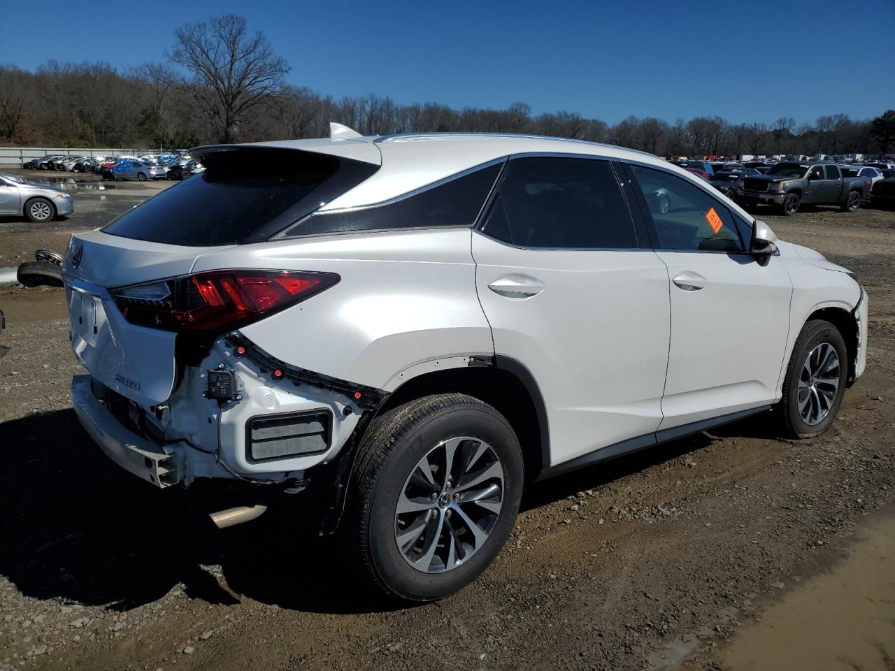 2022 Lexus RX VIN 2T2HZMAA7NC260136 Copart auction photo, all over damage thumbnail 3