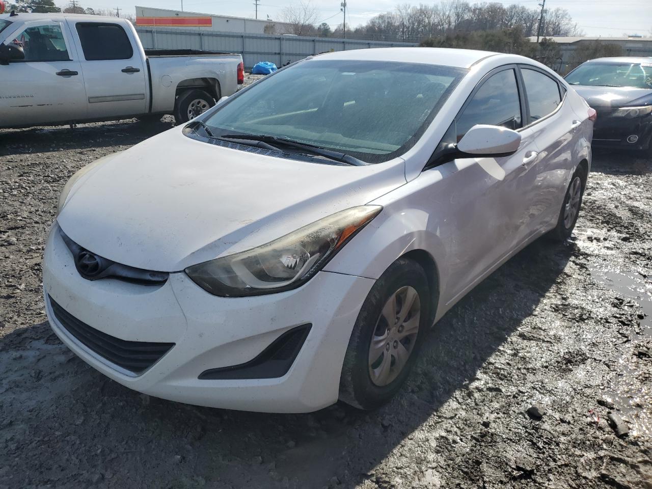 2016 Hyundai Elantra VIN 5NPDH4AE1GH777487