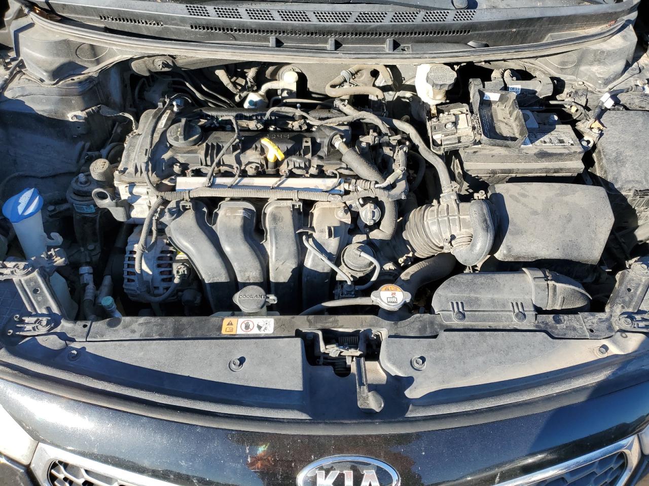 2016 KIA Forte VIN KNAFK4A65G5522468 Copart auction photo, undercarriage damage thumbnail 11