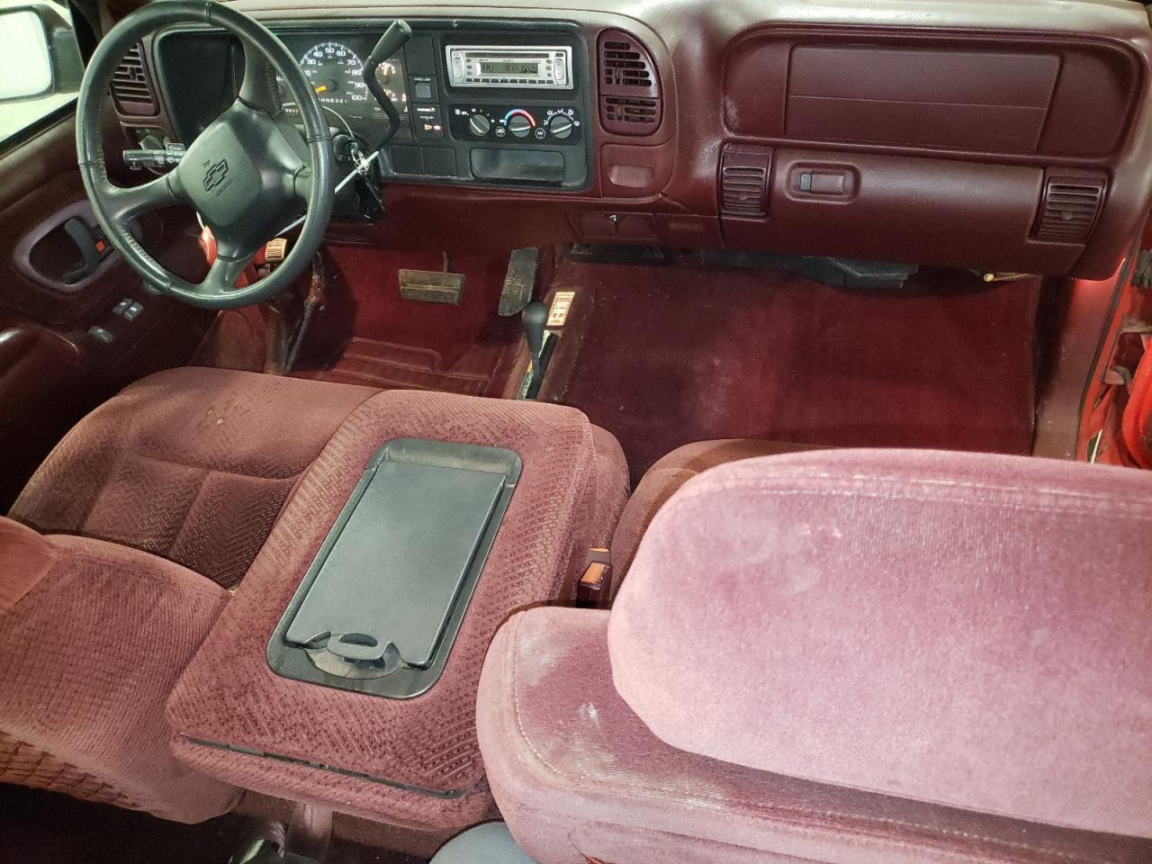 1998 Chevrolet Silverado VIN 2GCEK19M6W1241246 Copart auction photo, front end / rear end damage thumbnail 8