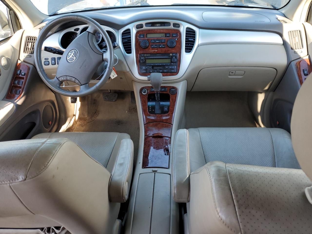 2006 Toyota Highlander VIN JTEEP21A560160741 Copart auction photo, rear end / hail damage thumbnail 8