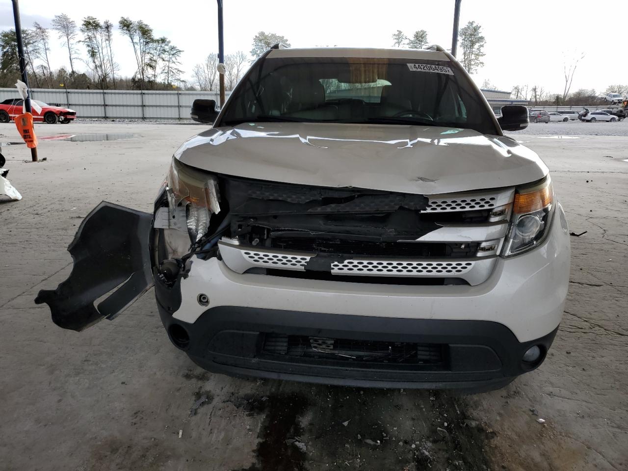 2014 Ford Explorer VIN 1FM5K7D89EGA30780 Copart auction photo, front end damage thumbnail 5