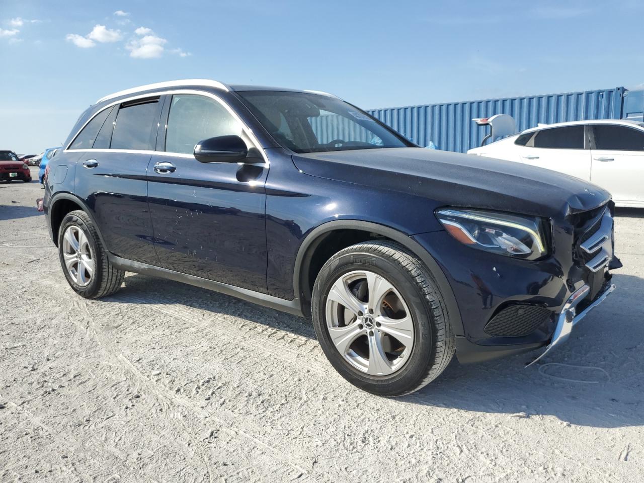 2018 Mercedes-Benz GLC VIN WDC0G4KB2JV115862 Copart auction photo, front end damage thumbnail 4